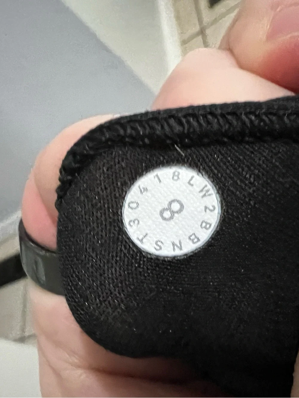 lululemon athletica Black Strappy Sports Bra